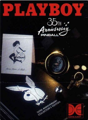 Flipper PlayBoy dataeast 35th Anniversary 1989 - flyer