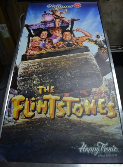 Tapis anti-poussières flipper The Flintstones