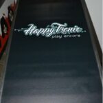Tapis anti-poussières flipper Happy Tronic