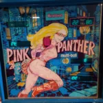 Flipper Gottlieb Pink Panther 1981 - backglass -