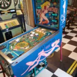 Flipper Gottlieb Pink Panther 1981 - vue de coté -