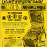 Flipper bally The Harvest 1964 - flyer