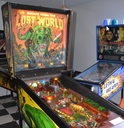 Flipper bally Escape From The Lost World 1988 - extérieur-