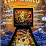 Flipper bally Escape From The Lost World 1988 - flyer-