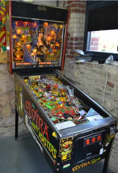 Flipper bally Elvira and the party monsters 1991 - vue exterieure