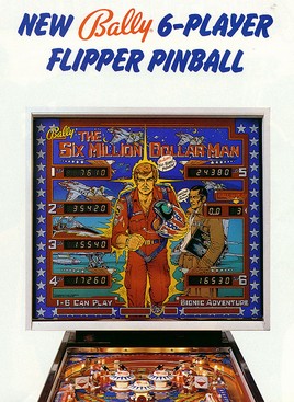 Flipper The 6 million dollar man - vue de face