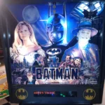 Flipper dataeast batman 1991 - backglass -