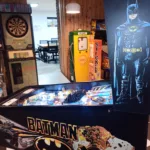 Flipper dataeast batman 1991 - vue de coté -