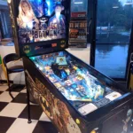 Flipper dataeast batman 1991 - vue de coté -