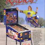 Flipper bally Radical 1990- flyer