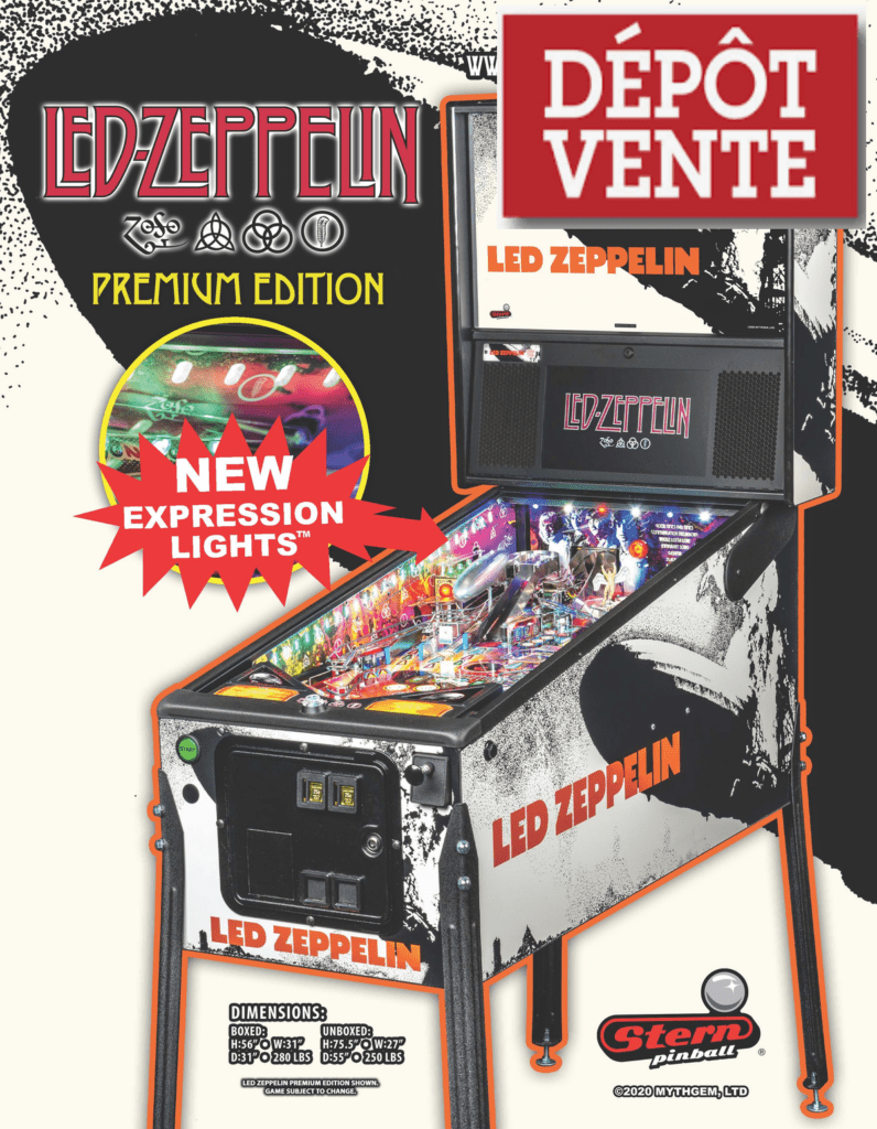 Flipper Led Zeppelin premium