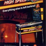 flipper williams high speed 1986 - flyer -