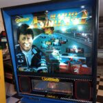 Flipper Gottlieb Mario Andretti 1995 - backglass -