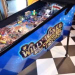 Flipper Jersey Jack Pinball Willy Wonka 2019 - vue de coté -