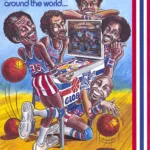 flipper bally harlem globe trotters 1978 - flyer -