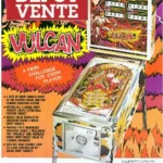 Flipper gottlieb vulcan 1977 - vulcan -