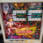 Flipper gottlieb vulcan 1977 - backglass -