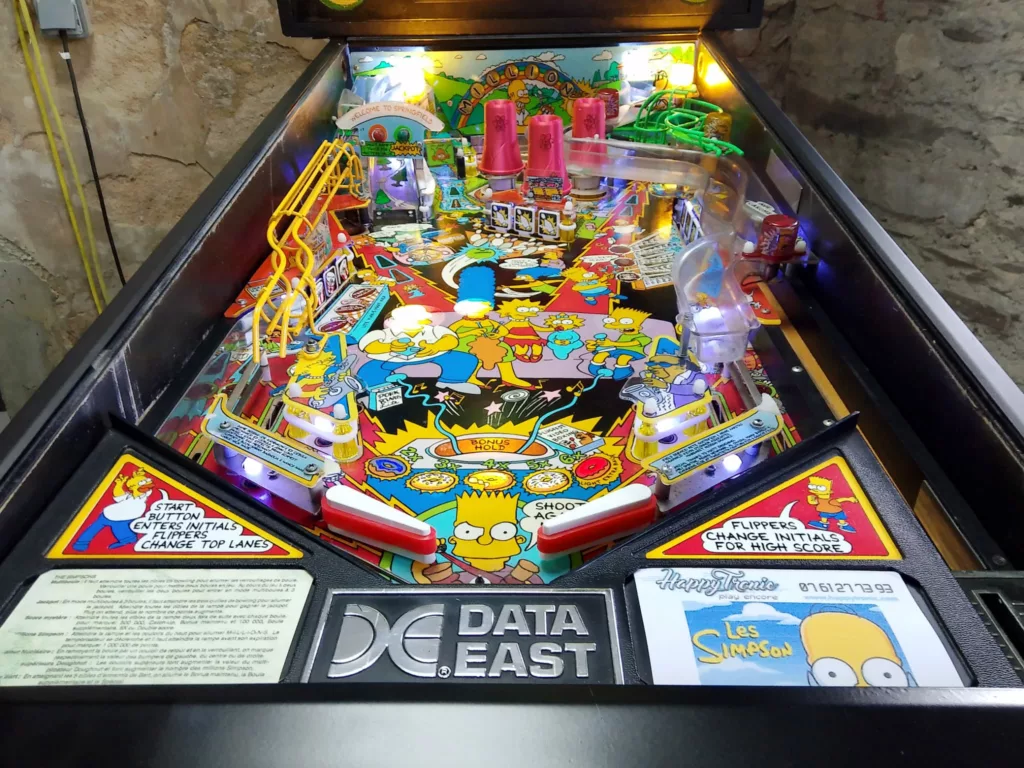 Flipper data east The Simpsons 1990- plateau-