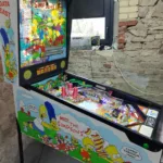 Flipper data east The Simpsons 1990- vue de coté-