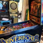 Flipper williams riverboat gambler 1990 -vue extérieure-