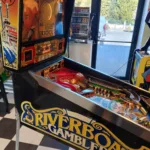 Flipper williams riverboat gambler 1990 -vue extérieure-
