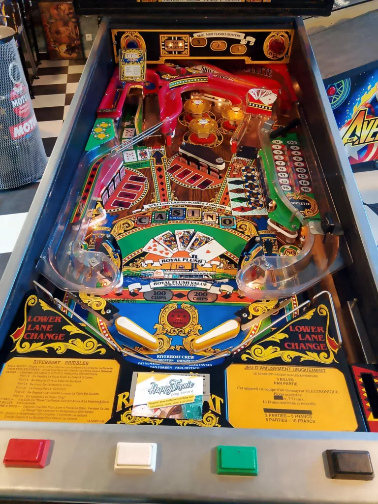 Flipper williams riverboat gambler 1990 -plateau-