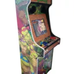 Borne arcade neuve multi jeux - Tortues Ninja - vue de coté