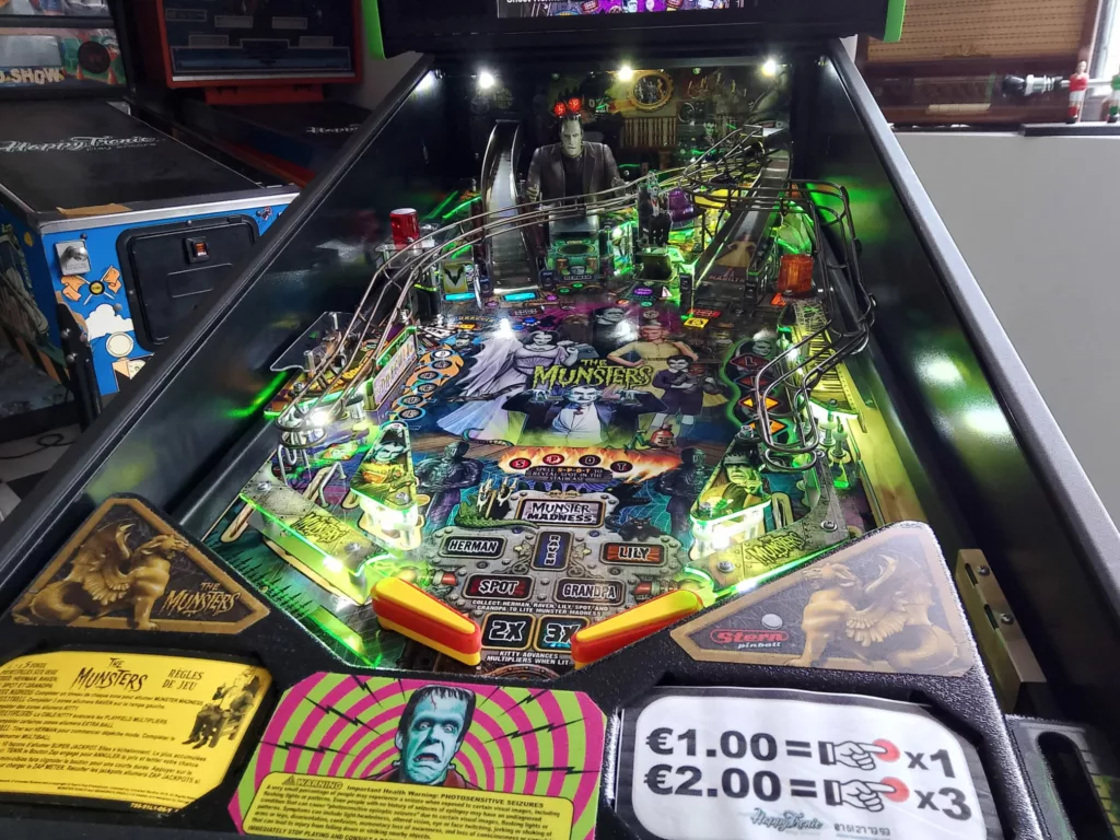 Flipper Stern The Munsters pro - 2020 - plateau