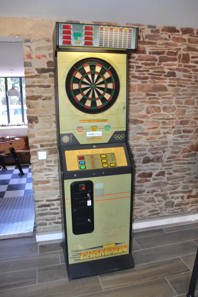jeu de fléchettes de bar - roston champion club - 80s