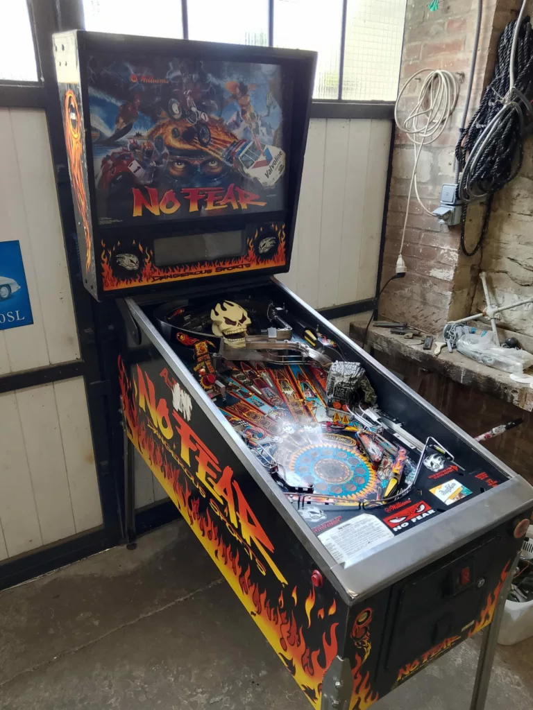 Flipper Williams No Fear Dangerous sport 1991 - vue de coté-