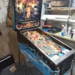 Flipper williams terminator 2 -1991- vue de coté