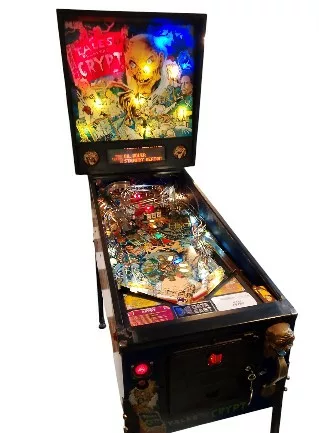 Flipper dataeast tales of the crypt - 1993- vue de coté