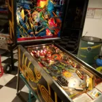 Flipper williams blackout 1980-vue de coté-