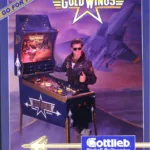 flipper gottlieb gold wings 1986 - flyer-