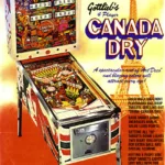 flipper gottlieb canada-dry 1976 - flyer-