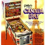flipper gottlieb canada-dry 1976 - flyer-