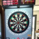 jeu de fléchettes de bar merit scorpion - vue de face-