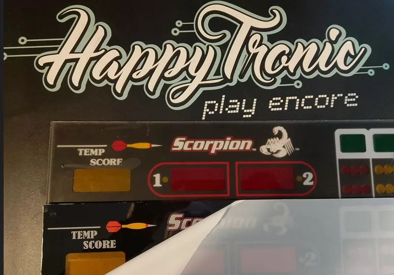 jeu de flechettes merit scorpion 9000 - pannel-