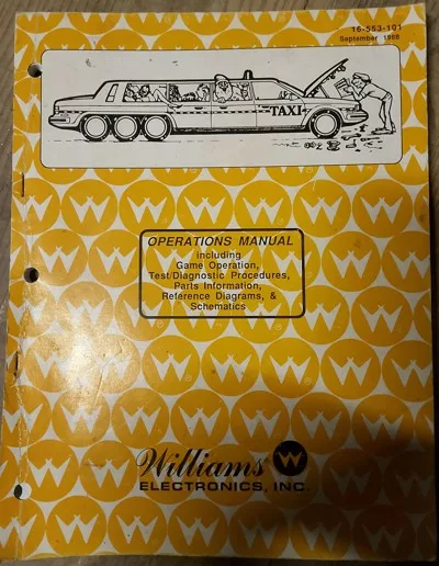 flipper williams taxi -1981-documentation