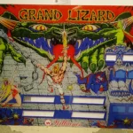 Flipper williams grand lizard 1986 - backglass-