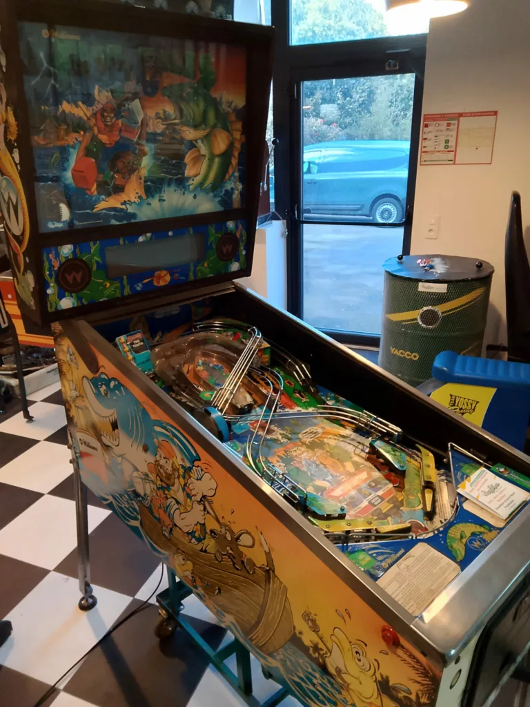 flipper williams fishtales 1992 - vue exterieur-