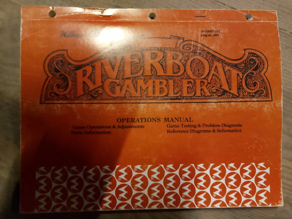 flipper williams riverboat gambler - 1990 - documentation