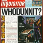 flipper bally who dunnit 1995 - flyer -