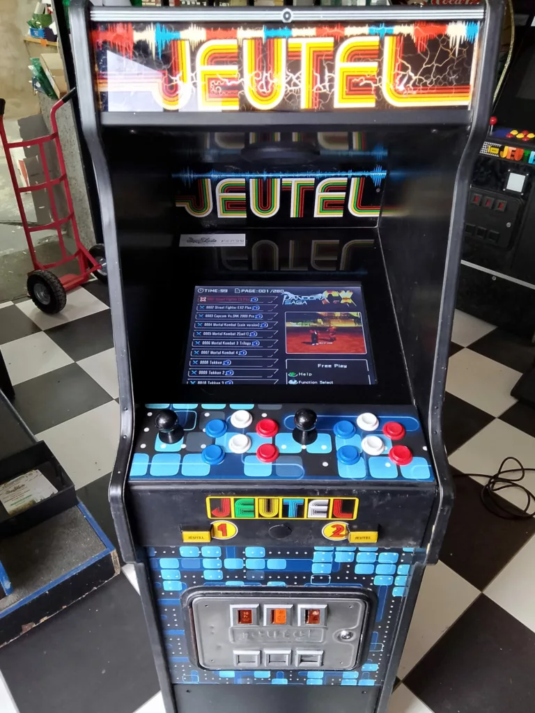 borne d'arcades jeutel - vue de face-