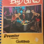 Flipper gottlieb badgirls - 1988 - documentation originale