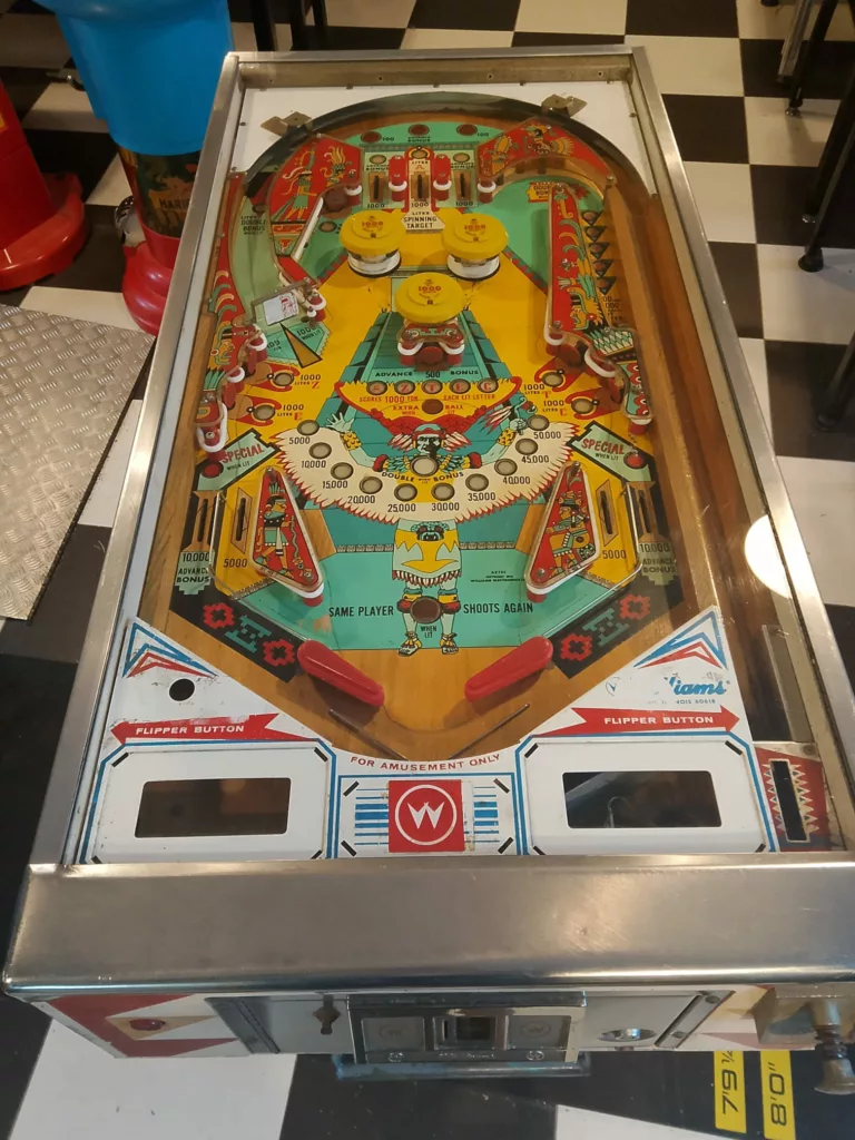 flipper williams aztec 1976 - table basse-